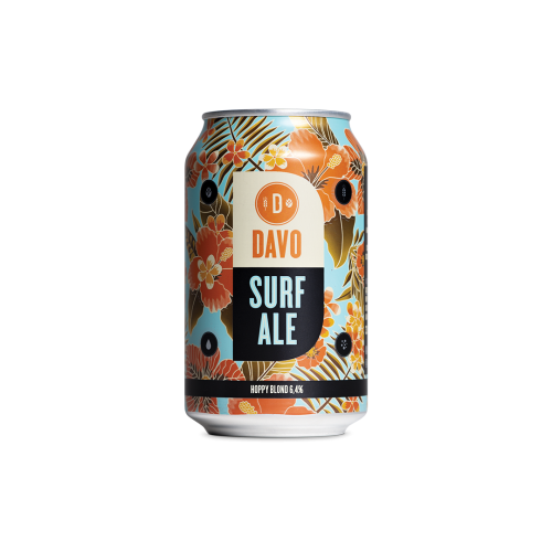 DAVO Surf Ale blik productfoto voorkant